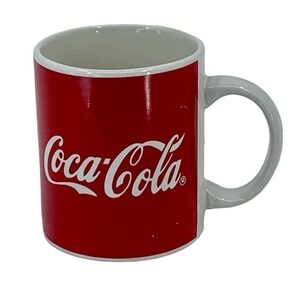 Coca Cola Vintage 1996 11 oz. Mug Classic Logo Design NWT Christmas